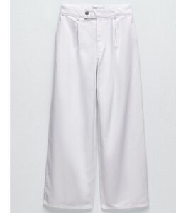 ZARA Z1975 wide leg jeans with darts Sz-12
